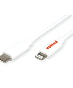 ROLINE USB 2.0 Sync- & Ladekabel Typ A - Typ C / 8-Pin / USB MicroB, Weiß, 1 M -AUKEY-Shop b64cce7f 4f28 4082 b602 d3b76eabf469 1