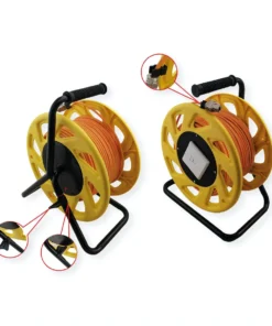 ROLINE RJ-45 Kabeltrommel Kat.6A (Class EA), 60 m -AUKEY-Shop baa540c8 ef47 4194 af62 f84c0554bdf4