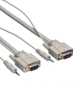 ROLINE Kombikabel, VGA + Audio, ST-ST, 6 M -AUKEY-Shop bf919257 b427 401c b503 fed0eea3effb