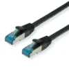 VALUE Patchkabel Kat.6A (Class EA) S/FTP (PiMF), LSOH, Schwarz, 20 M -AUKEY-Shop c41b1ce4 cdca 478f 9f13 2b69a7666782