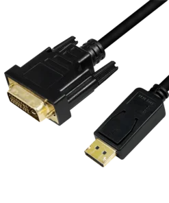 Null LogiLink DisplayPort Auf DVI Kabel, Schwarz, 2m 1 Stück