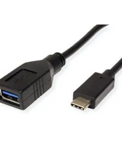 ROLINE USB 3.2 Gen 1 Kabeladapter, USB Typ C - A, ST/BU, OTG, Schwarz, 0,15 M 14 ROLINE USB 3.2 Gen 1 Kabeladapter, USB Typ C - A, ST/BU, OTG, Schwarz, 0,15 M -AUKEY-Shop c7f9f58d 9bdf 4885 8c4b 923fab963d09