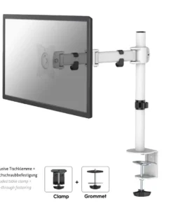 Null Neomounts Select NM-D135D Dual-Monitor Tischhalter Schwenkbar 10- 27 Zoll, Weiß -AUKEY-Shop cb659f28 8c3d 488c a885 35569bea10f9