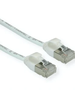 ROLINE U/FTP DataCenter Patchkabel Kat.6A (Class EA), LSOH, Slim, Weiß, 1,5 M -AUKEY-Shop cd9beec3 23f8 41d7 9619 5912ea4c2454