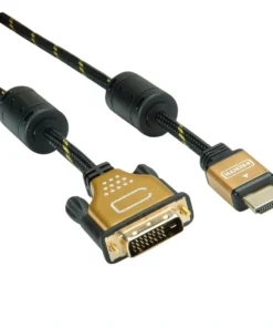 ROLINE GOLD Monitorkabel DVI (24+1) - HDMI, ST/ST, 2 M -AUKEY-Shop cf4a0f34 6ada 4e91 9ed5 2bec99cecbbc