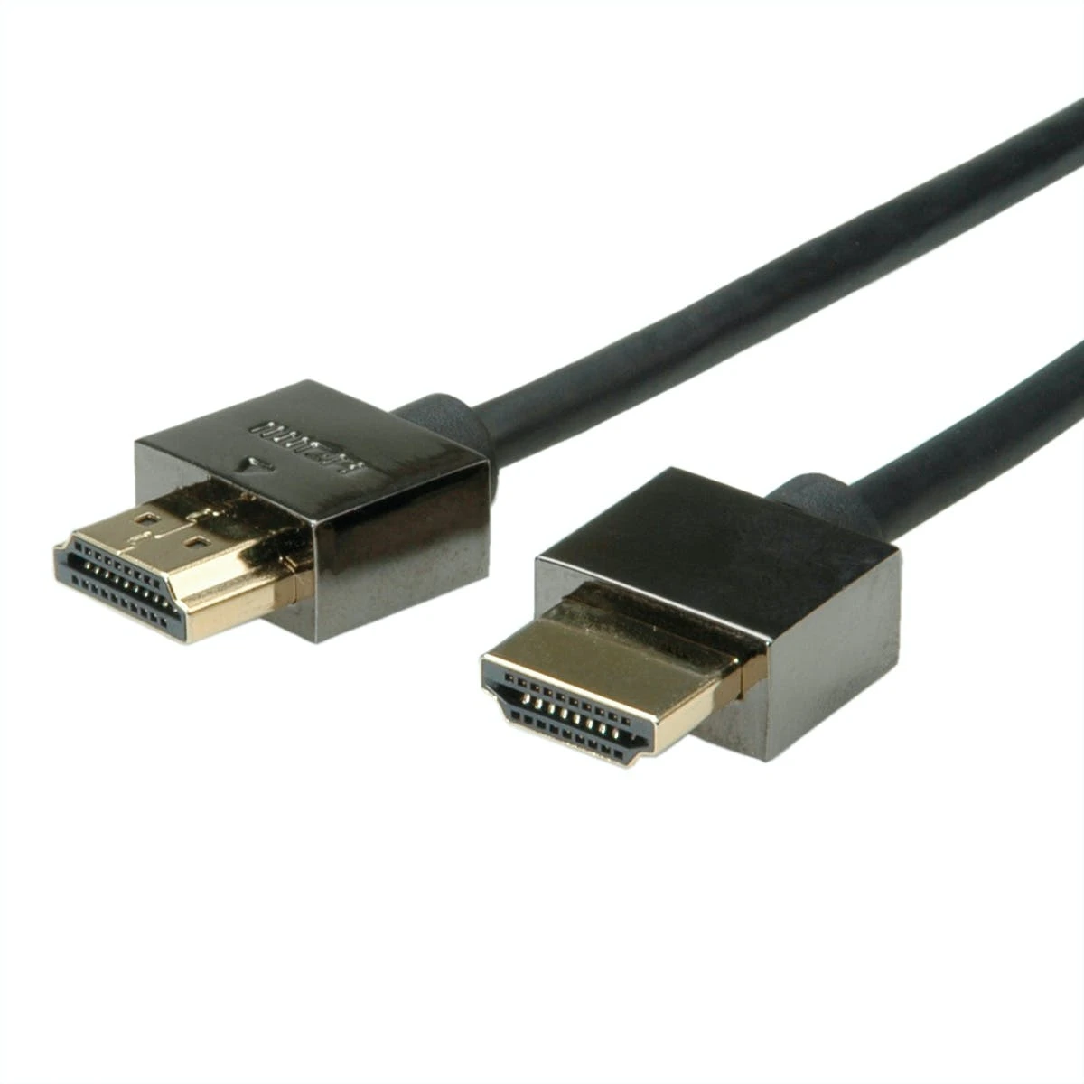 ROLINE HDMI High Speed Kabel Mit Ethernet, Schwarz, 3 M 6 ROLINE HDMI High Speed Kabel Mit Ethernet, Schwarz, 3 M – Bild 4