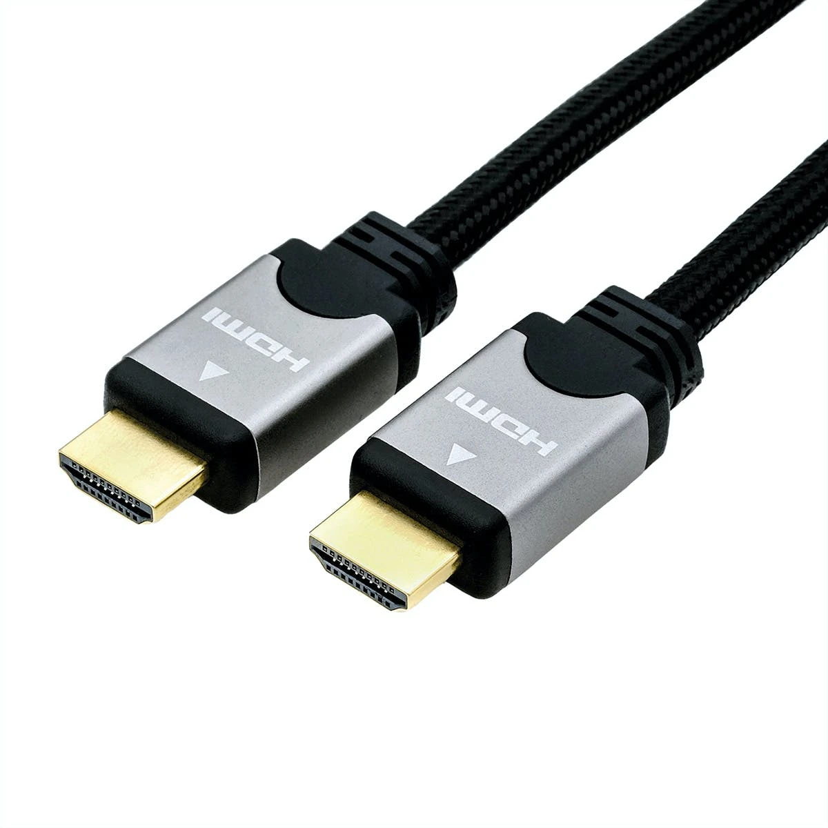 ROLINE HDMI High Speed Kabel Mit Ethernet, ST-ST, Schwarz / Silber, 3 M 7 ROLINE HDMI High Speed Kabel Mit Ethernet, ST-ST, Schwarz / Silber, 3 M – Bild 5