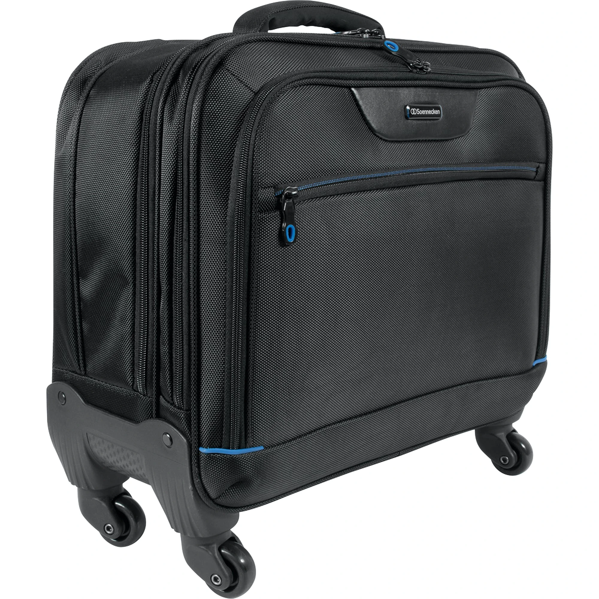 Soennecken Notebooktasche Stuttgart 5169 Nylon Schwarz 4 Soennecken Notebooktasche Stuttgart 5169 Nylon Schwarz – Bild 2