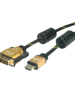 ROLINE GOLD Monitorkabel DVI (24+1) - HDMI, ST/ST, 2 M -AUKEY-Shop d54d17a0 54a9 4cc2 a003 7c4ba78b57b0