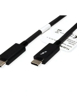 ROLINE Thunderbolt™ 3 Kabel, C-C, ST/ST, 20Gbit/s, 100W, Schwarz, 1 M 15 ROLINE Thunderbolt™ 3 Kabel, C-C, ST/ST, 20Gbit/s, 100W, Schwarz, 1 M -AUKEY-Shop d66b6571 5e7f 49b7 a42c 65bce3cc4d70