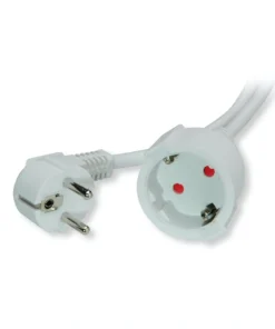 VALUE Schutzkontakt-Verlängerungskabel, 230VAC, Weiß, 5 M -AUKEY-Shop d68b065d 9b61 4f85 bbcc 8d366d686f64