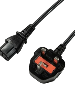 Null LogiLink Netzkabel, UK-Stecker (BS 1363) Auf Kaltgerätebuchse 1 Stück