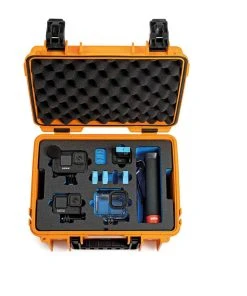 Null B&W Transportkoffer Type 3000 Für Deine GoPro Hero 9 Orange