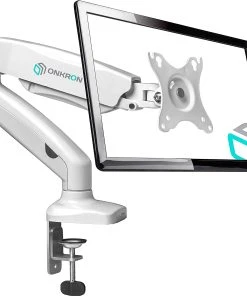 Null Single Monitor Spring-Assisted Pro Monitor Arm (Federunterstützter Mechanismus, Abnehmbares VESA-Plattendesign, Für 17-32 `Monitore) -AUKEY-Shop d9137515 5bdc 41c3 ab94 752446e74dad 1