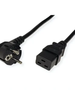 ROLINE Netzkabel Schutzkontakt- IEC320-C19 16A, Schwarz, 2 M -AUKEY-Shop dbb5e026 6828 466d a1f8 e921efbfca8e