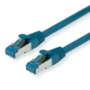 VALUE Patchkabel Kat.6A (Class EA) S/FTP (PiMF), LSOH, Blau, 7 M