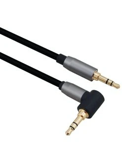 Null Helos Anschlusskabel, Klinke 3,5mm Stecker/Stecker 90°, PREMIUM, 0,5m, Schwarz -AUKEY-Shop dc6e192a 9535 45f2 b057 24a3aa87786e 5 scaled