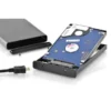 Null DIGITUS Speichergehäuse Mit Datenanzeige 6.4 Cm 2.5" SATA 3Gb/s 300 MBps USB 2.0 Schwarz