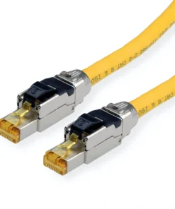ROLINE S/FTP-(PiMF-) Patchkabel Kat.8 (Class I), LSOH, Massivdraht, Gelb, 2 M -AUKEY-Shop e40c484a 5ee1 4dde 8840 2d73764d25c6