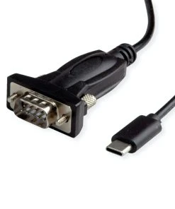 ROLINE USB - Seriell Konverter-Kabel, Typ C - RS232, Schwarz, 1,8 M -AUKEY-Shop e416ec32 d1da 40fc 8e58 6c4eaf295dd5 5