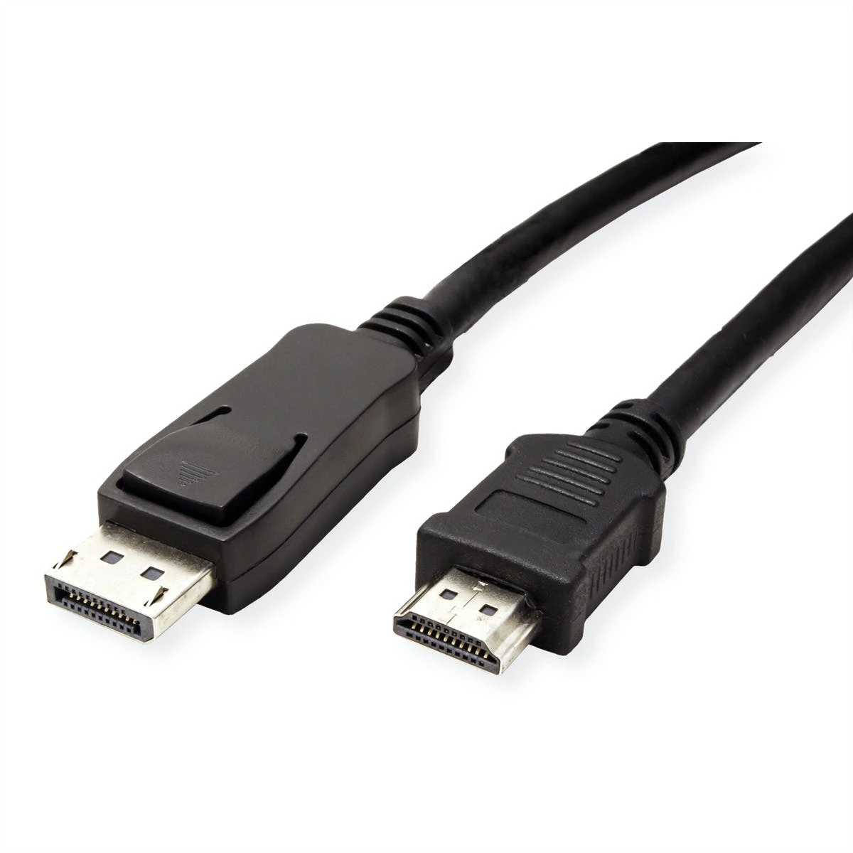 VALUE DisplayPort Kabel DP - HDTV, ST/ST, Schwarz, 2 M 3 VALUE DisplayPort Kabel DP - HDTV, ST/ST, Schwarz, 2 M