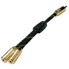 ROLINE GOLD 3,5mm Adapterkabel (1x ST, 2x BU), 0,15m -AUKEY-Shop eaac9881 6971 49b5 beb7 3ff990b4e246