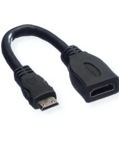 VALUE HDMI High Speed Kabel Mit Ethernet, HDMI BU - Mini HDMI ST, 0,15 M 15 VALUE HDMI High Speed Kabel Mit Ethernet, HDMI BU - Mini HDMI ST, 0,15 M -AUKEY-Shop f04457c9 ae68 4470 aa2c 869f1b595764