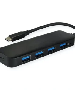 VALUE USB 3.2 Gen 1 Hub, 4fach, Typ C Anschlusskabel, Mit 1 PD-Port -AUKEY-Shop f09a73c1 e9ee 4f1e 9883 adfb074a6013 1