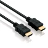 Null Helos Anschlusskabel, HDMI Stecker/Stecker, 4K, BASIC, 7,5m, Schwarz