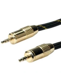 ROLINE GOLD 3,5mm Audio-Verbindungskabel ST/ST, Retail Blister, 2,5 M -AUKEY-Shop f2ad98ee 34ee 491e a926 7da290e71ec7