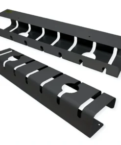 ROLINE Gitter-Kabelkanal, Untertischmontage (2 Stück), Schwarz -AUKEY-Shop f2f982ad 12d5 454c 93f1 c976d8031502 1