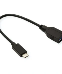 ROLINE USB 3.2 Gen 1 Kabeladapter, USB Typ C - A, ST/BU, OTG, Schwarz, 0,15 M 15 ROLINE USB 3.2 Gen 1 Kabeladapter, USB Typ C - A, ST/BU, OTG, Schwarz, 0,15 M -AUKEY-Shop f9878e91 4237 4fd2 8a99 23663261b131