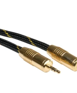ROLINE GOLD 3,5mm Audio-Verlängerungskabel ST/BU, Retail Blister, 5 M -AUKEY-Shop f9b11d7b c023 42f4 9381 5e1d3637a538
