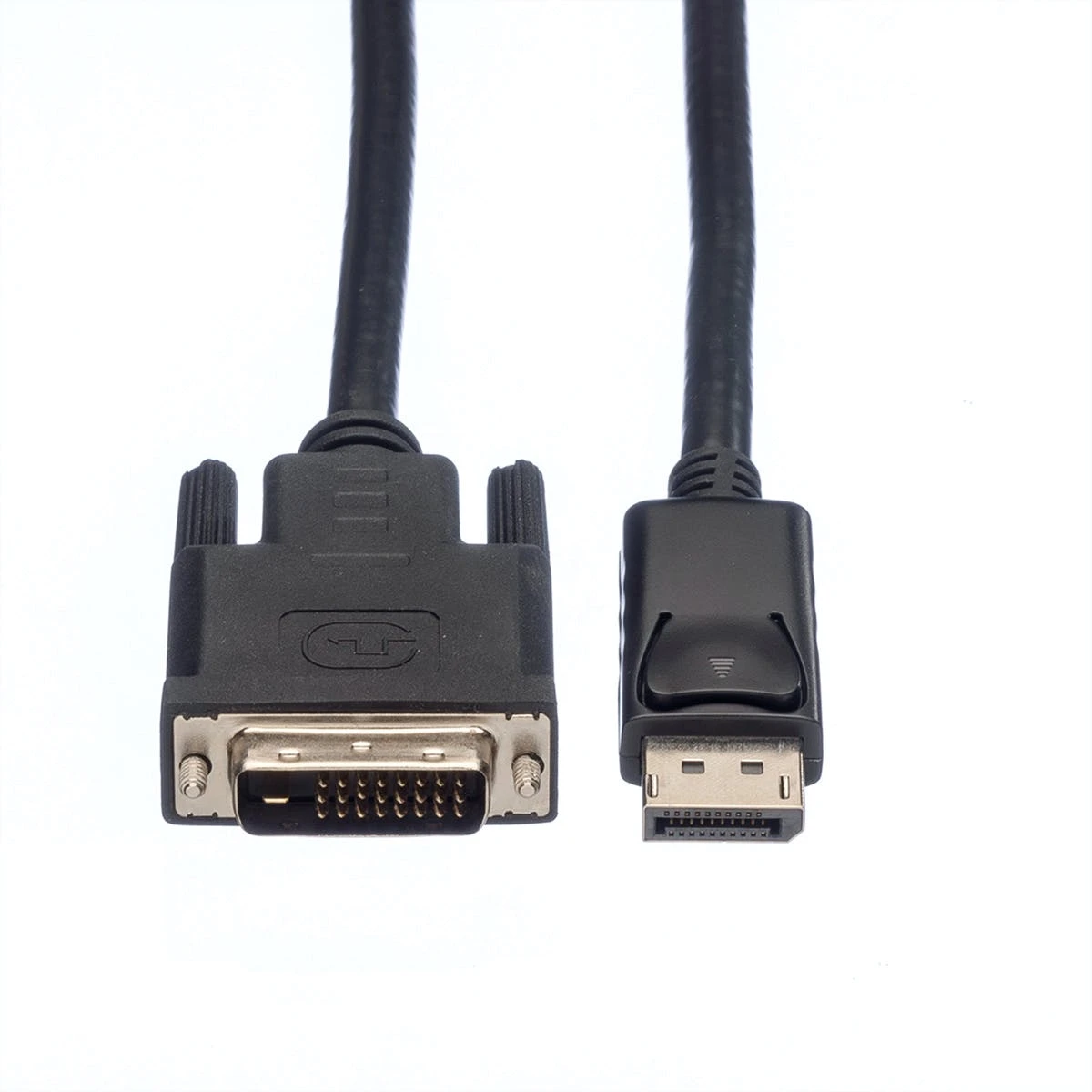 ROLINE DisplayPort Kabel DP ST - DVI ST, LSOH, Schwarz, 2 M 8 ROLINE DisplayPort Kabel DP ST - DVI ST, LSOH, Schwarz, 2 M – Bild 6