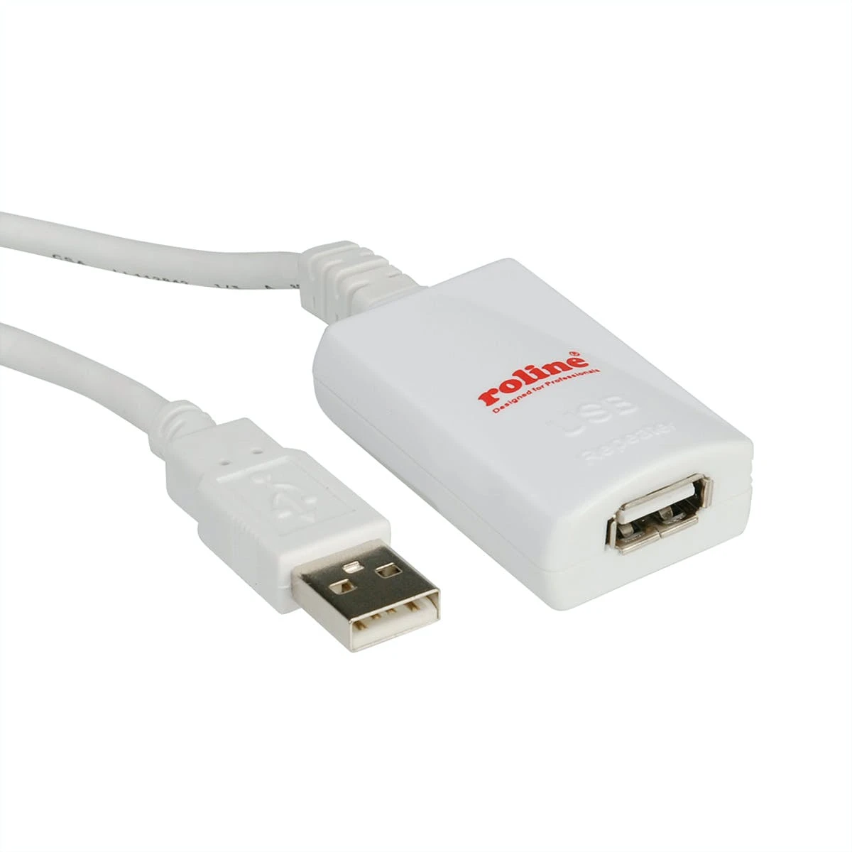 VALUE USB 2.0 Verlängerung, Weiß, 5 M 5 VALUE USB 2.0 Verlängerung, Weiß, 5 M – Bild 3
